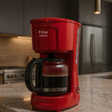 Cafetera T-fal Heliora 12 Tazas Roja CM1405MX