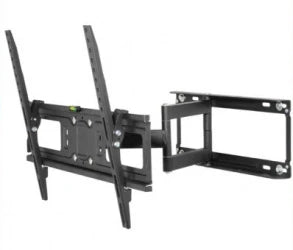 BRAZO ARTICULADO MOD. TVA-4275 C/CABLE HDMI + CHAROLA DVD/BLU RAY (42" - 75" 45Kg)**