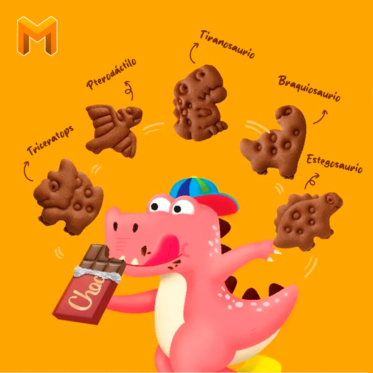 Galletas de Dinosaurio CW 60g