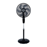 Ventilador de Pedestal Comfort Zone 16 Pulgadas WiFi Negro CZST160SBS-EU