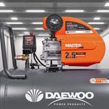 Compresor de aire, lubricado, horizontal 100L 2HP 110V 200L/min DAEWOO