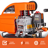 Compresor de aire, lubricado, horizontal 24L 2HP 110V 115psi (+kit) DAEWOO