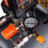 Compresor de aire, lubricado, horizontal 50L 2.5HP 110V 115psi (+kit) DAEWOO