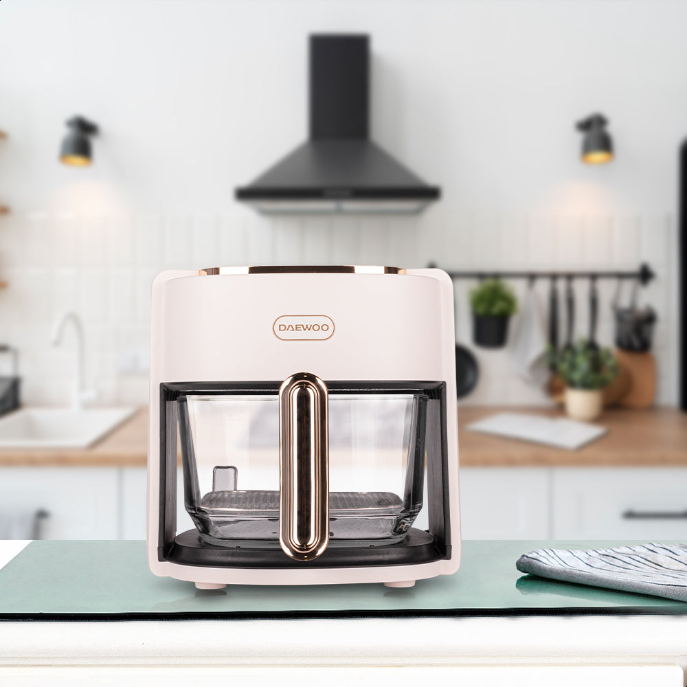 Freidora de Aire con Cesta de Vidrio Templado