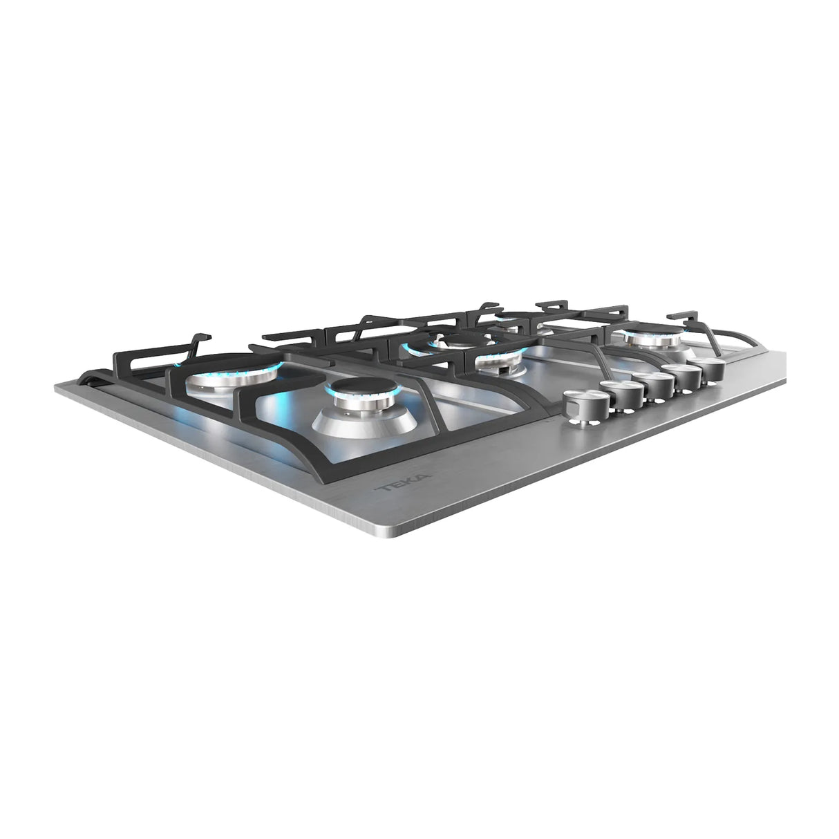 Combo Parrilla Acero Inoxidable de Gas + Campana Empotrable Teka Duetto Deluxe 75