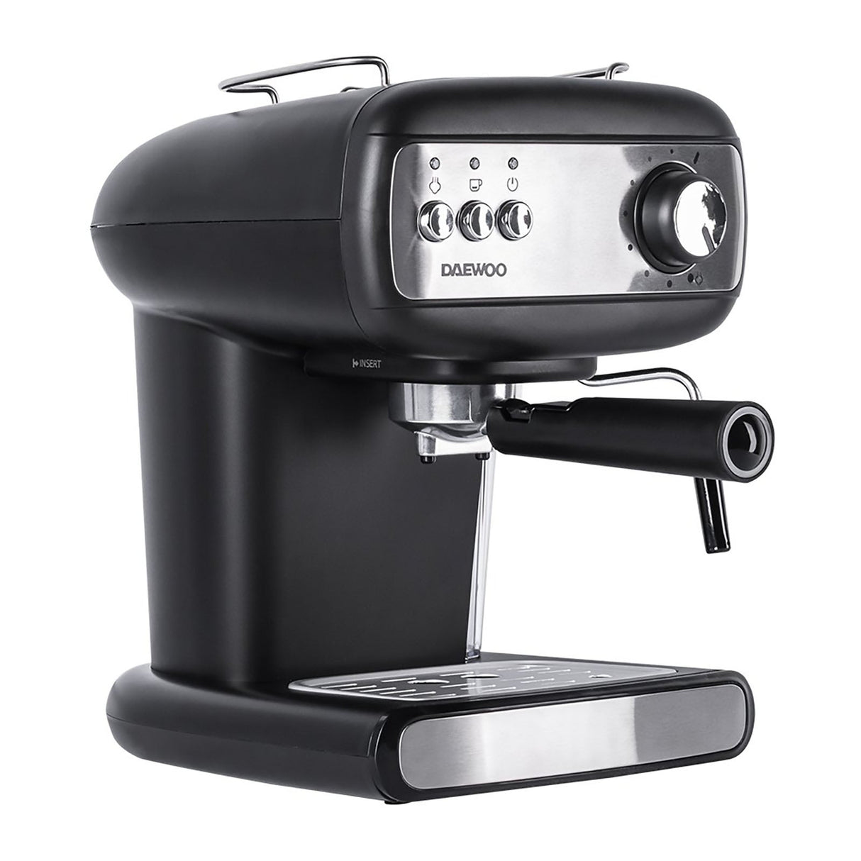 Cafetera para Expresso Daewoo 1.2 Litros Negra DES-1548