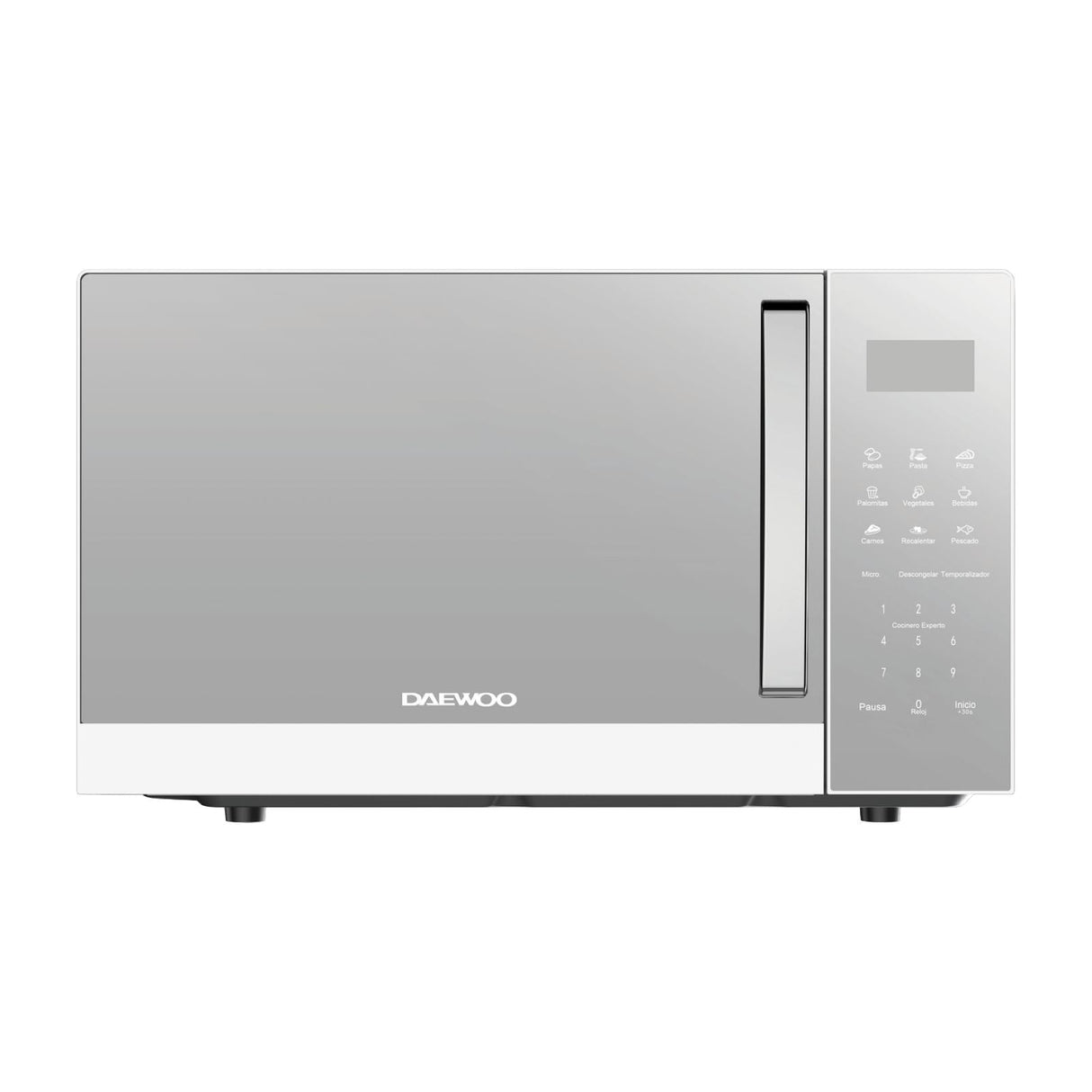 Horno de Microondas Daewoo 0.9 Pies Cúbicos Gris DMM-0920WG
