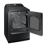 Secadora Samsung 24 Kilos Carga Frontal Negra DVG24A5370V