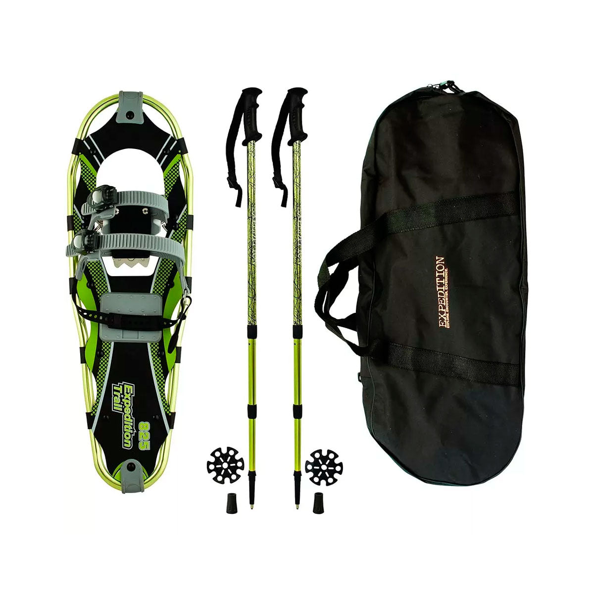 Kit de Raquetas de Nieve, Expedition Trail, Talla 30