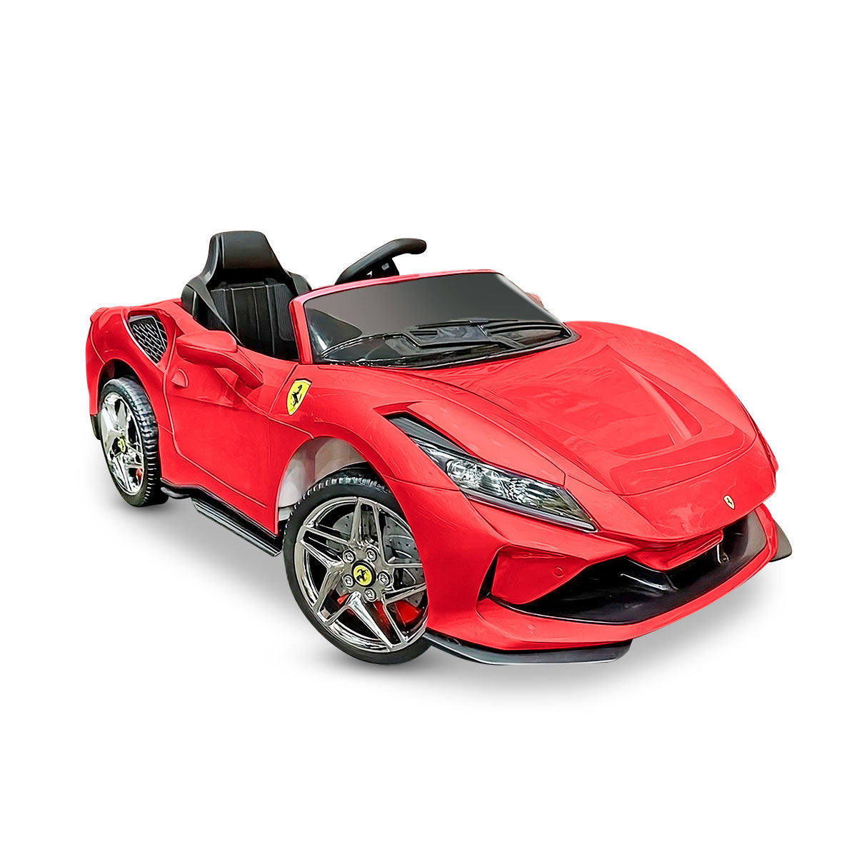 Carrito Ferrari Eléctrico color Rojo para Niños