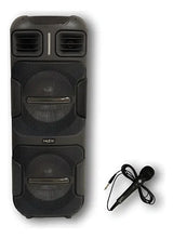 BAFLE MISIK  MOD. MB2220,  PORTATIL ONE BODY, DOBLE 12" **