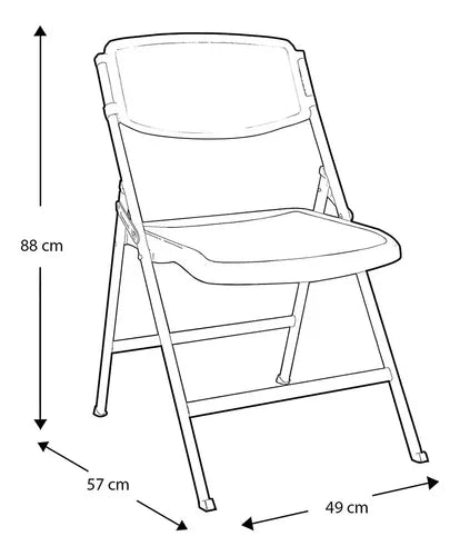 SILLA DUNA MOD. IDA028A-012 QATAR PLEG BCO