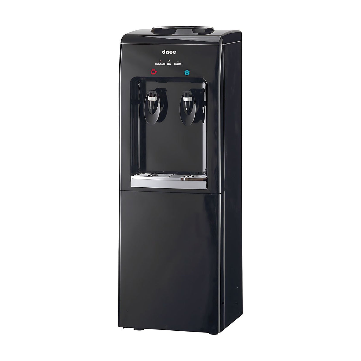 Dispensador de Agua Termoeléctrico Dace con Gabinete de Almacenamiento Negro EAPT02