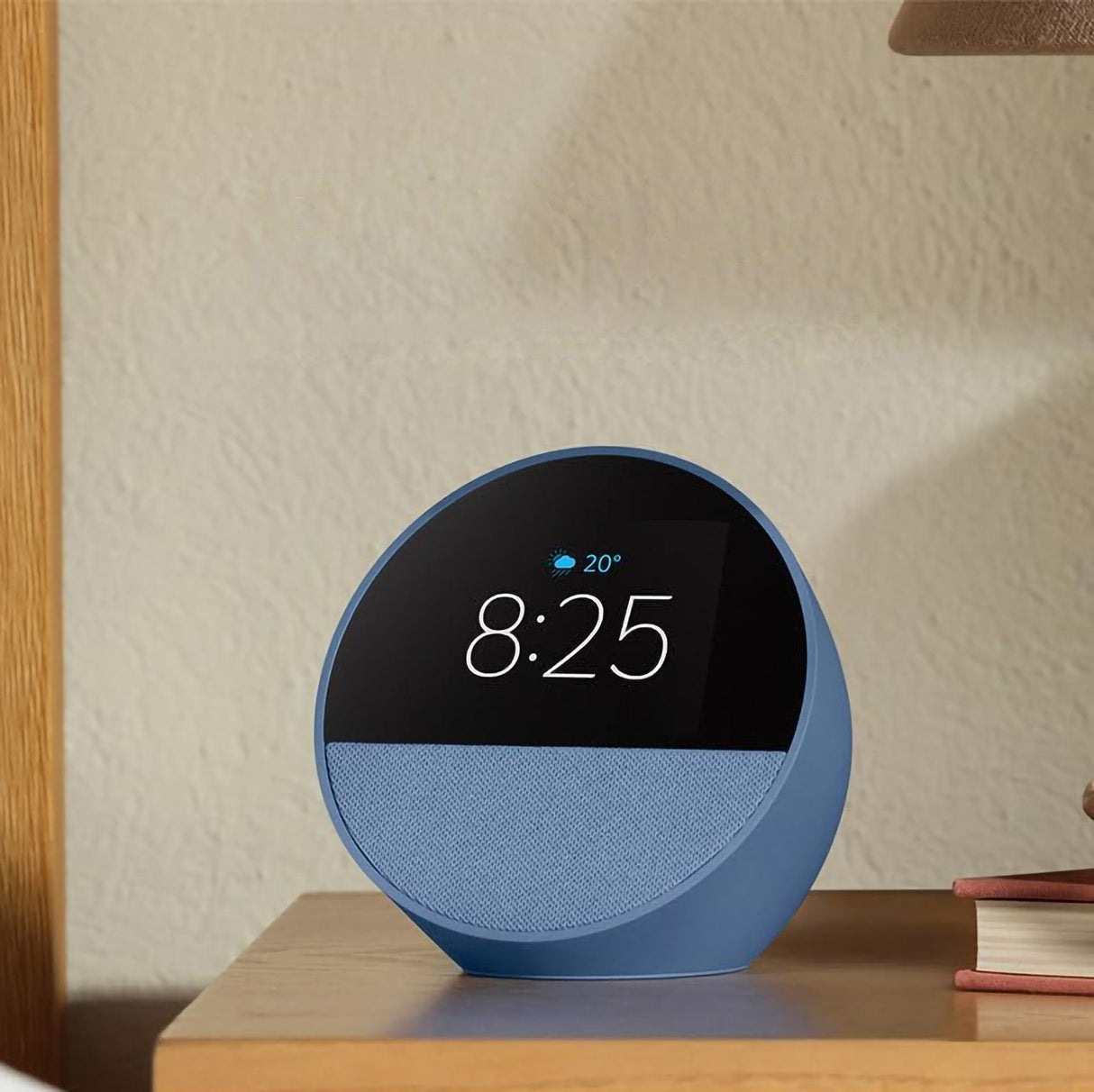 Bocina Inteligente Alexa Echo Spot Modelo 2024 Azul