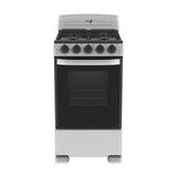 Estufa de Piso IEM 20 Pulgadas 4 Quemadores Gris EI5020BAPS1