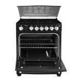 Estufa Koblenz Roma 30 Pulgadas 6 Quemadores Negra EK-501FNM