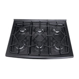 Estufa Koblenz Roma 30 Pulgadas 6 Quemadores Negra EK-501FNM