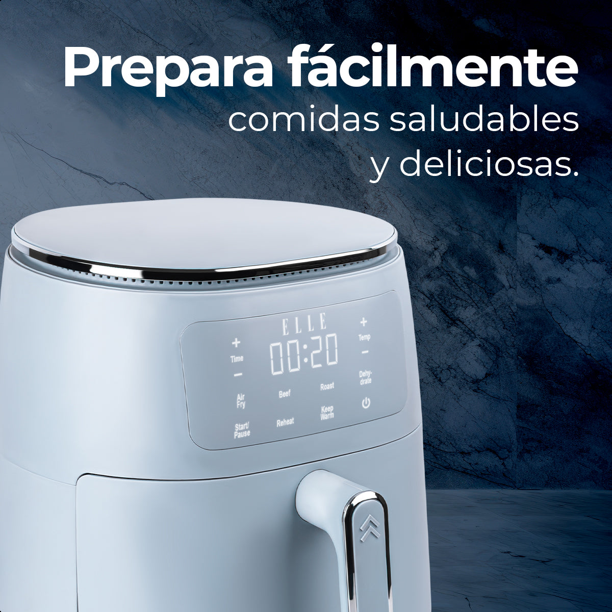 Freidora de Aire ELLE 5L Multifunción con Pantalla Táctil   EKAFP501BU