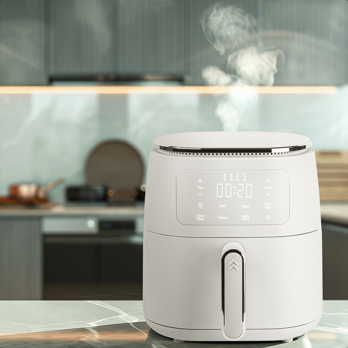 Freidora de Aire ELLE 5L Multifunción con Pantalla Táctil EKAFP501WH