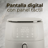 Freidora de Aire ELLE 5L Multifunción con Pantalla Táctil EKAFP501WH