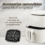 Freidora de Aire ELLE 5L Multifunción con Pantalla Táctil EKAFP501WH