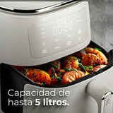 Freidora de Aire ELLE 5L Multifunción con Pantalla Táctil EKAFP501WH