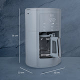 Cafetera ELLE 1.8L Digital Programable con Pantalla Táctil EKCMP301BU