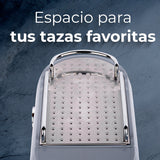 Máquina Espresso Elle 1l Con Espumador 20 Bar Control Táctil