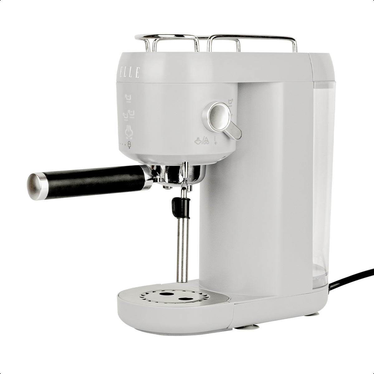 Máquina Espresso ELLE 1L con Espumador 20 Bar Control Táctil