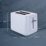 Tostadora Digital Elle Control Táctil Y Funciones Especiales EKTTP201BU