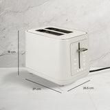 Tostadora Digital Elle Control Táctil Y Funciones Especiales EKTTP201WH