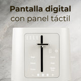 Tostadora Digital Elle Control Táctil Y Funciones Especiales EKTTP201WH