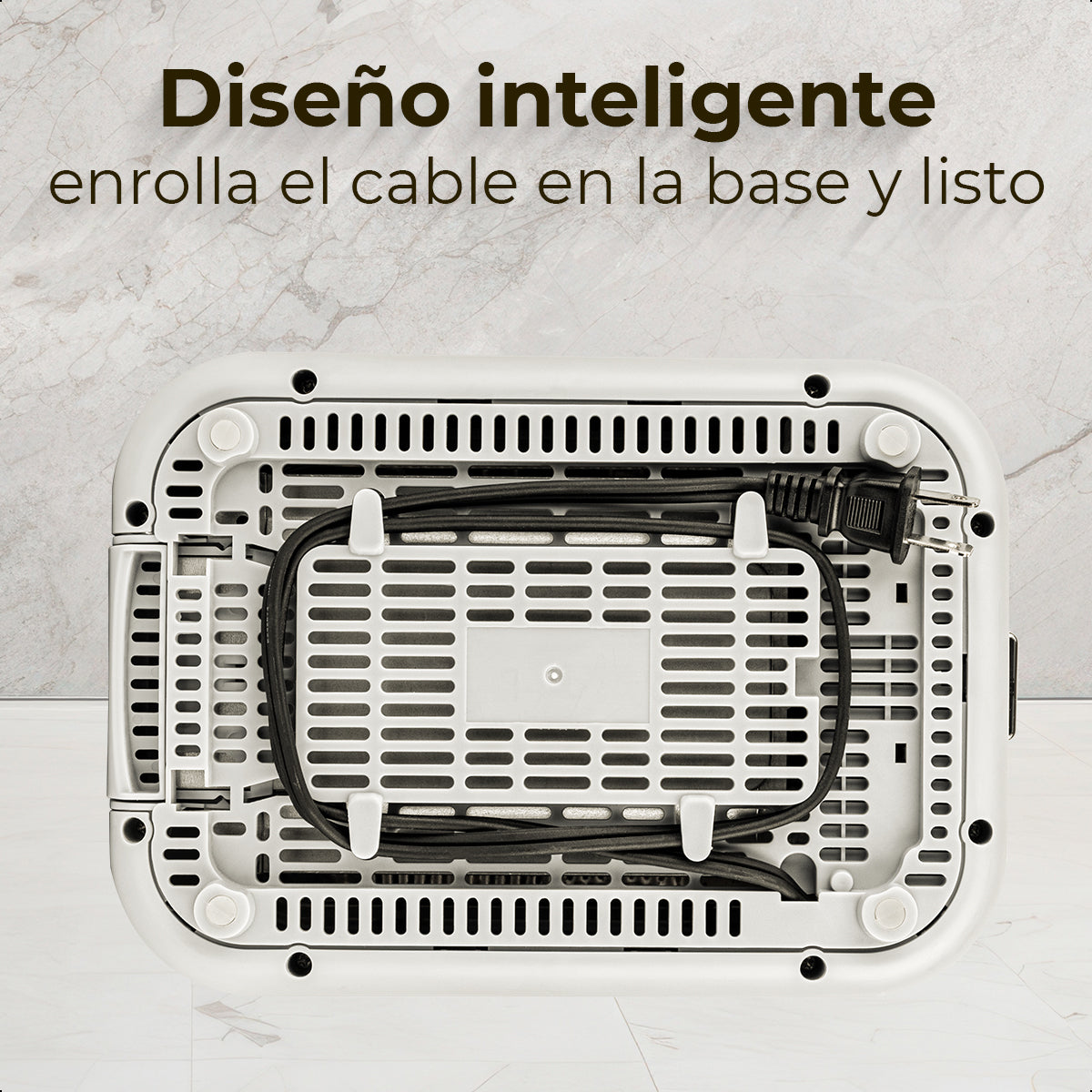 Tostadora Digital Elle Control Táctil Y Funciones Especiales EKTTP201WH