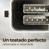 Tostadora Digital Elle Control Táctil Y Funciones Especiales EKTTP201WH