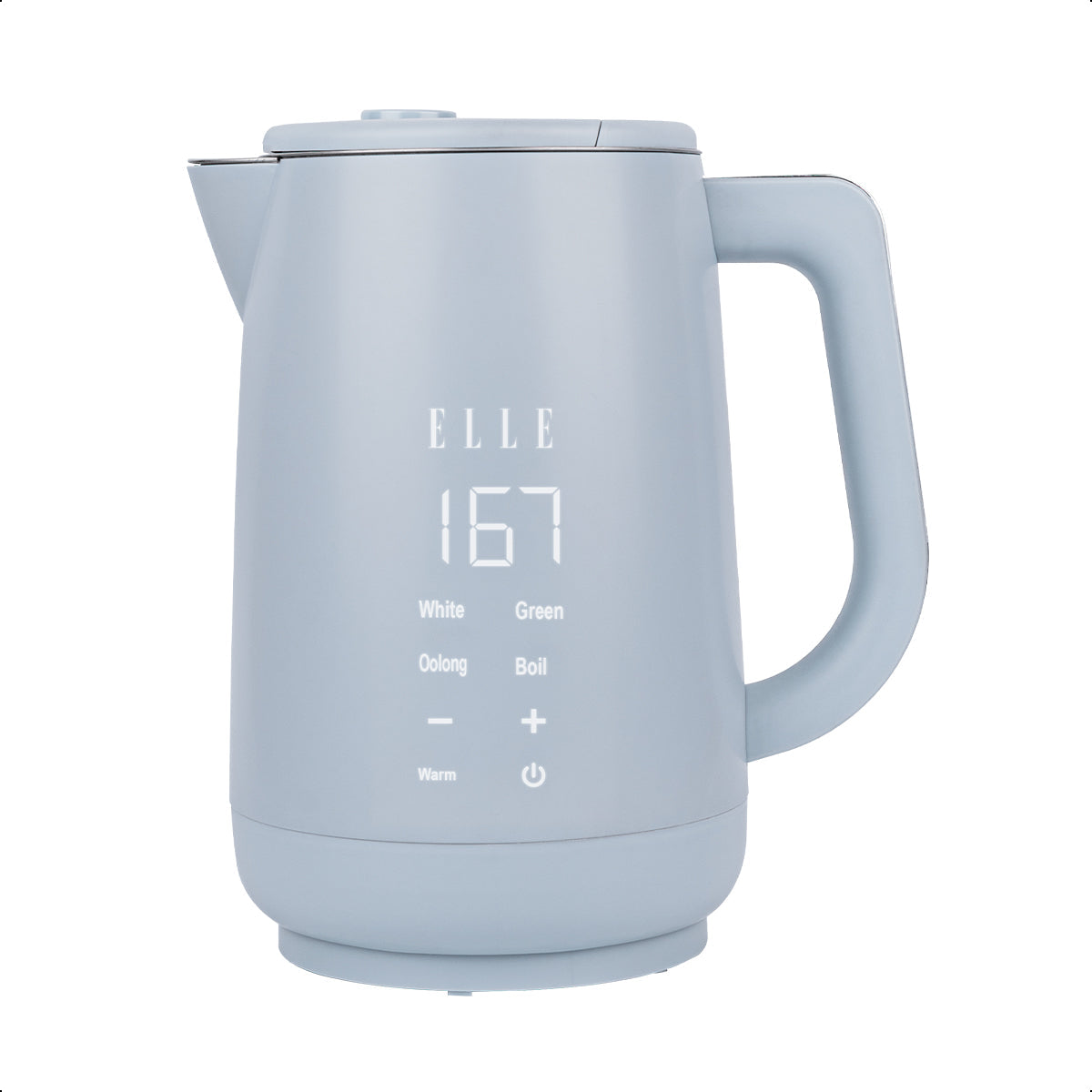 Hervidor ELLE Digital 1.7L Control Táctil Controlador Strix EKWKP101BU