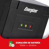 No Break UPS 1500VA-900W 8 contactos, ENERGIZER
