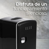 Mini Refri ELLE 4L Portátil 6 Latas Dual Frío/Calor ESDAF101BK