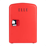 Mini Refri ELLE 4L Portátil 6 Latas Dual Frío/Calor ESDAF101RD