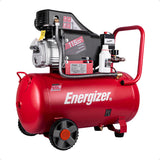Compresor de aire, lubricado, horizontal 50L 2HP 110V 115psi ENERGIZER