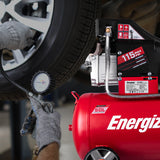 Compresor de aire, lubricado, horizontal 50L 2HP 110V 115psi ENERGIZER