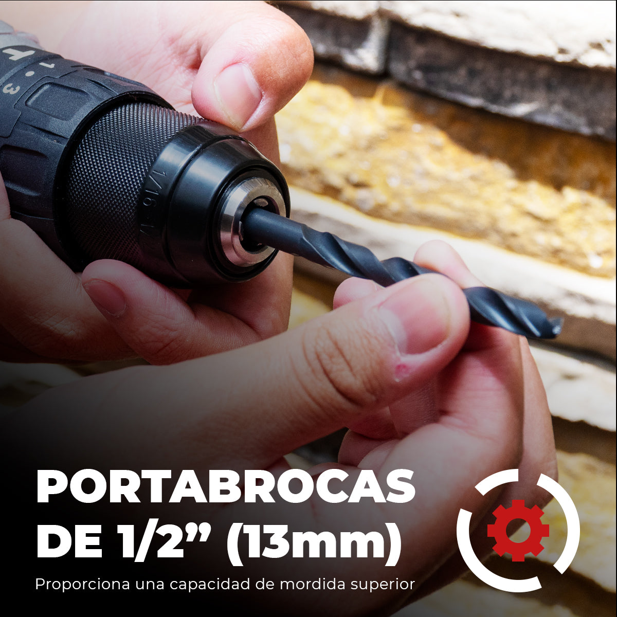 Rotomartillo + Cargador + Bateria 4Ah