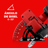 Sierra Circular Inalambrica Energizer 20V 4,000rpm 6 1/2" EZLCS165-CB4