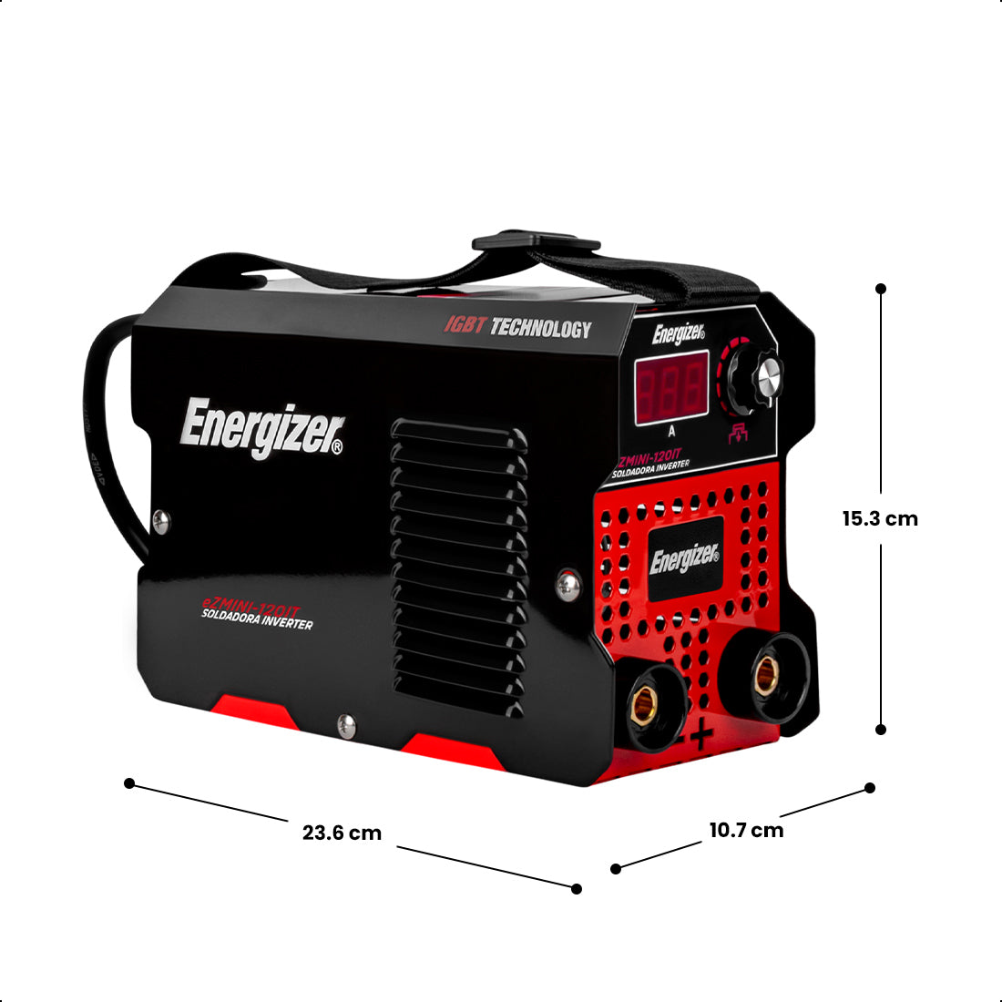 Soldadora inversora 120 A, 110 V, ENERGIZER