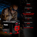 Soldadora inversora 120 A, 110 V, ENERGIZER