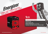 Soldadora inversora 120 A, 110 V, ENERGIZER