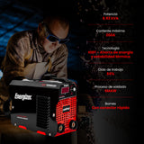 Soldadora inversora 200 A, 110 V, ENERGIZER