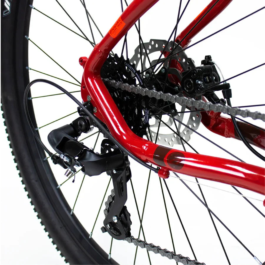 BICI MERCURIO ALUBIKE MTB SIERRA R29 24V ROJO 19737**