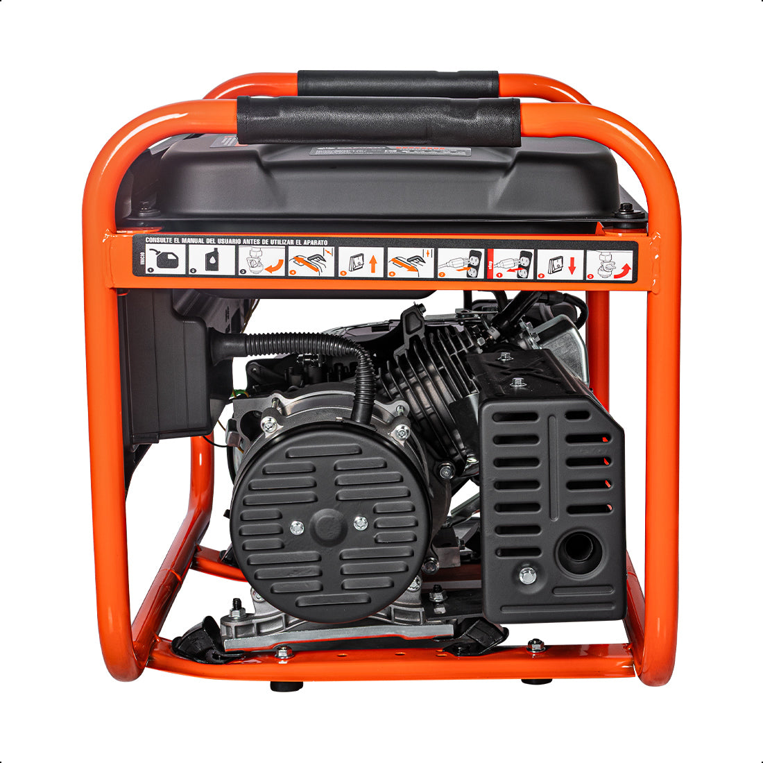 Generador portátil 2.5 kW 212CC 15L Regulador Voltaje Arr Elect 10 hrs DAEWOO