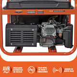 Generador portátil 2.5 kW 212CC 15L Regulador Voltaje Arr Elect 10 hrs DAEWOO