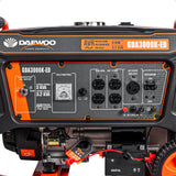 Generador portátil 3.2 kW 212CC 15L Regulador Voltaje Arr Elect 10 hrs DAEWOO